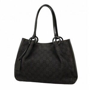Gucci handbag 101919 denim black women's